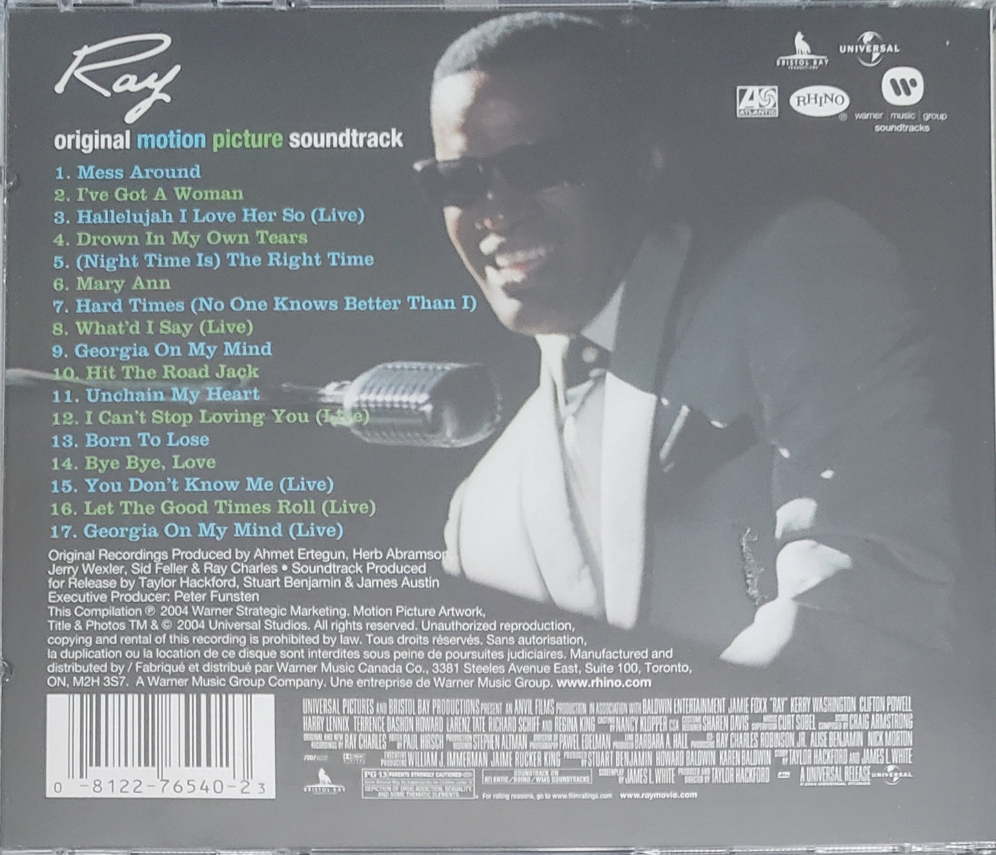 Ray:Original Motion Picture Soundtrack (Audio CD)