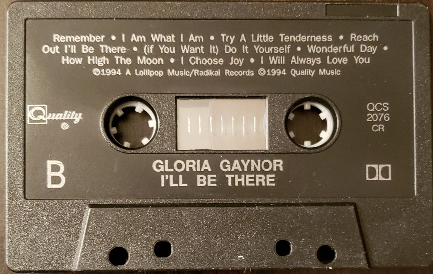 Gloria Gaynor "I'll Be There" (Audio Cassette)