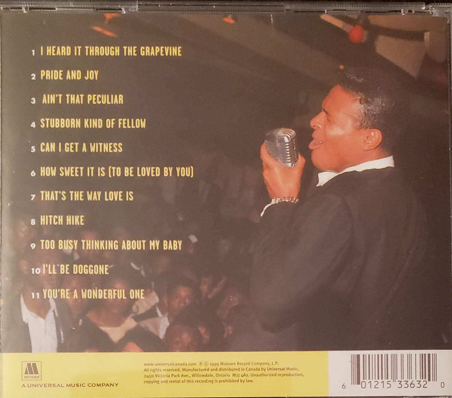 The Best of Marvin Gaye Vol.1 20th Century Masters (CD)