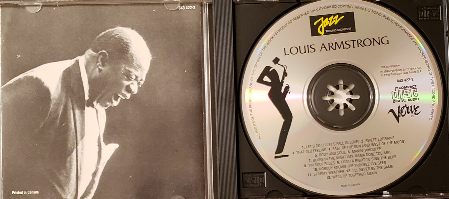 Jazz 'Round Midnight by Louis Armstrong (Audio CD)