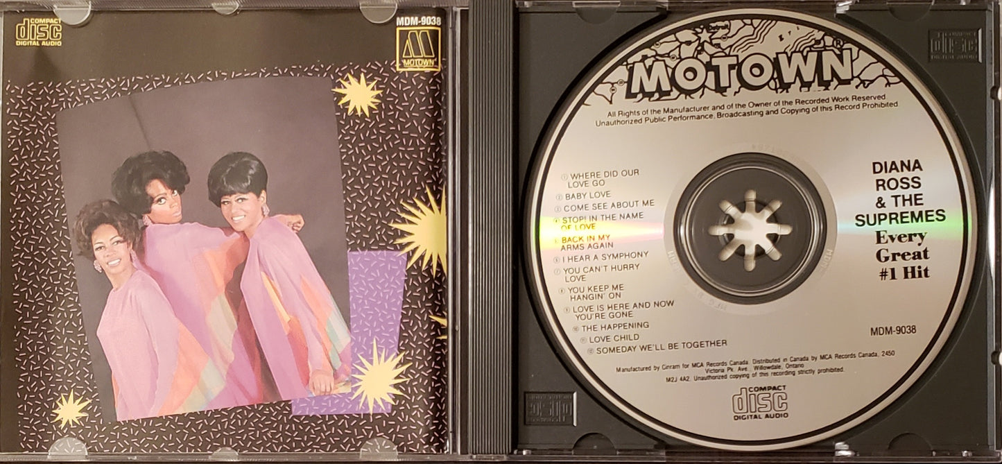Diana Ross & Supremes Every Great #1 Hits (Audio CD)