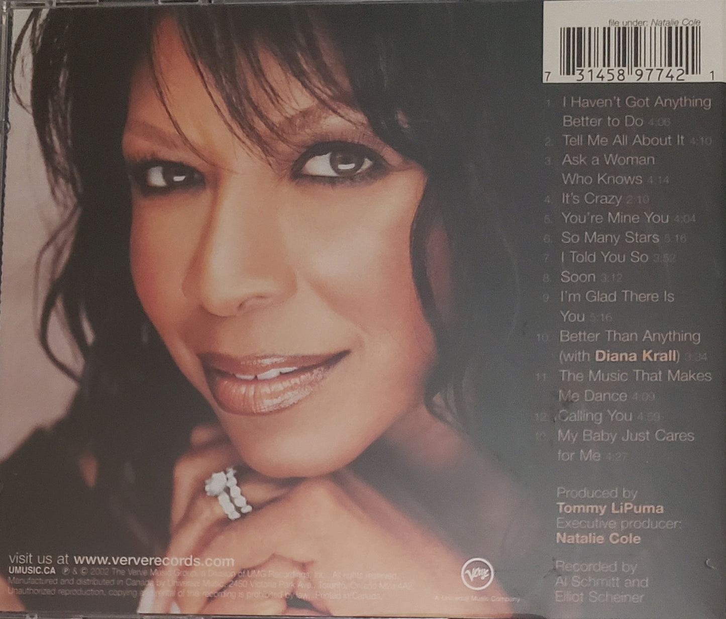Natalie Cole "Ask a Woman Who Knows" (Audio CD)