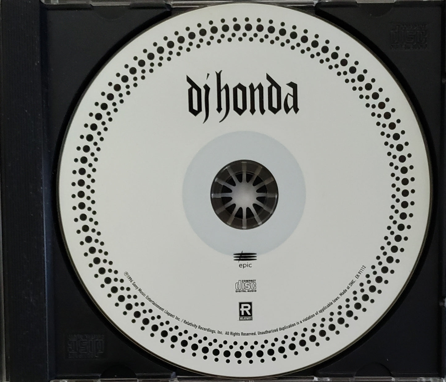 DJ Honda – DJ Honda (CD Album)