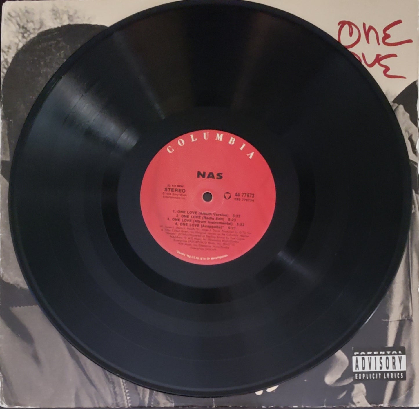 NAS "One Love" (12" Vinyl)RARE!!