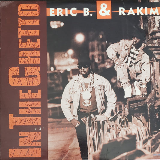 ERIC B.& Rakim "In The Ghetto" (12"Vinyl) VINTAGE-RARE!!!