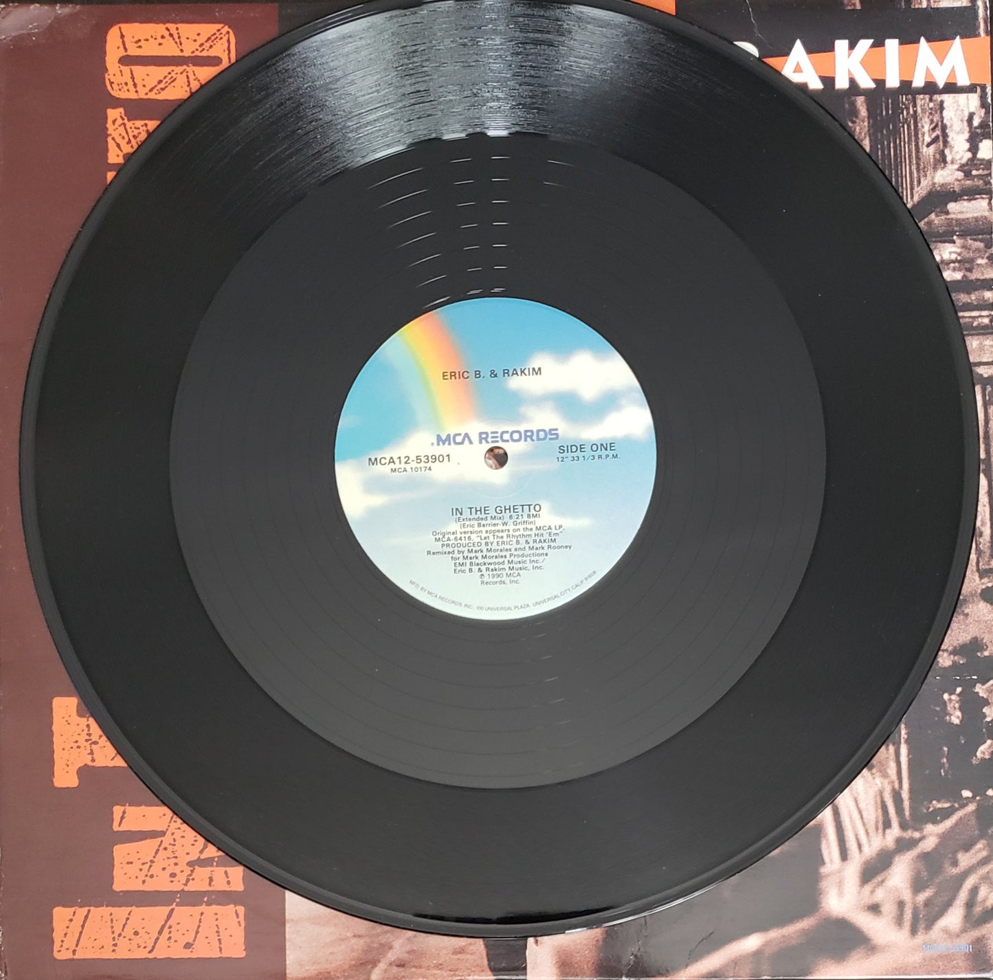 ERIC B.& Rakim "In The Ghetto" (12"Vinyl) VINTAGE-RARE!!