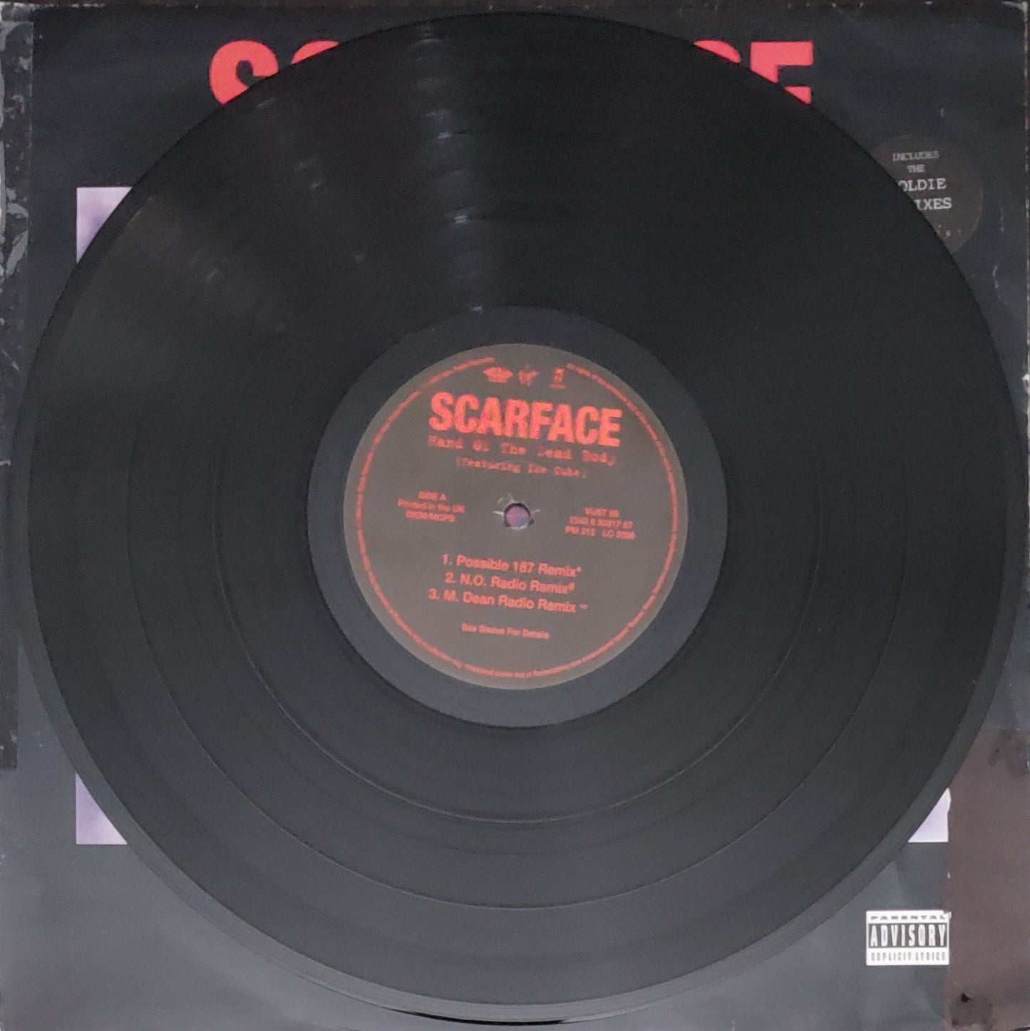 SCARFACE "Hand Of The Dead Body"(12" Vinyl) RARE!!