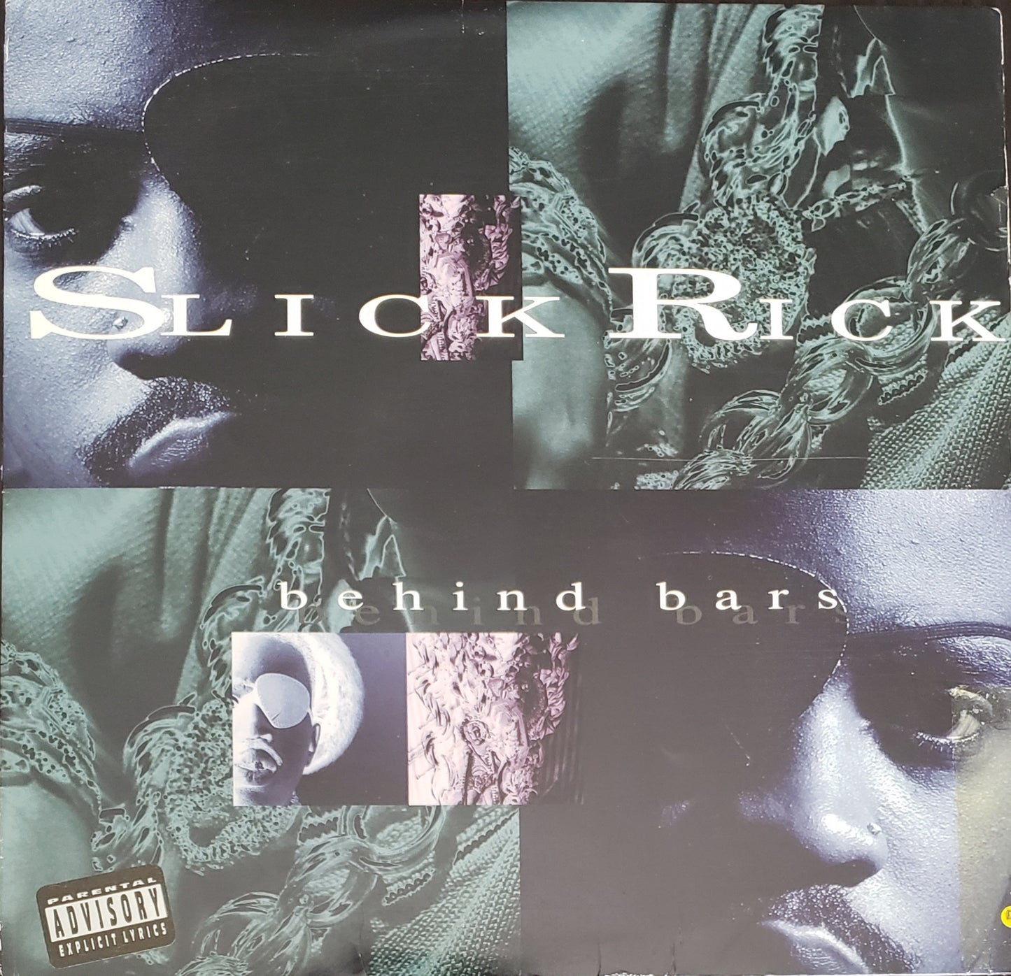 Slick Rick "Behind Bars" (LP Vinyl Album) VINTAGE-RARE!!