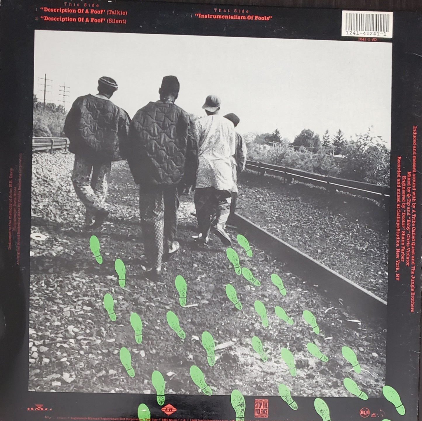 A Tribe Called Quest "Description Of A Fool" (12" Vinyl) VINTAGE-RARE!!