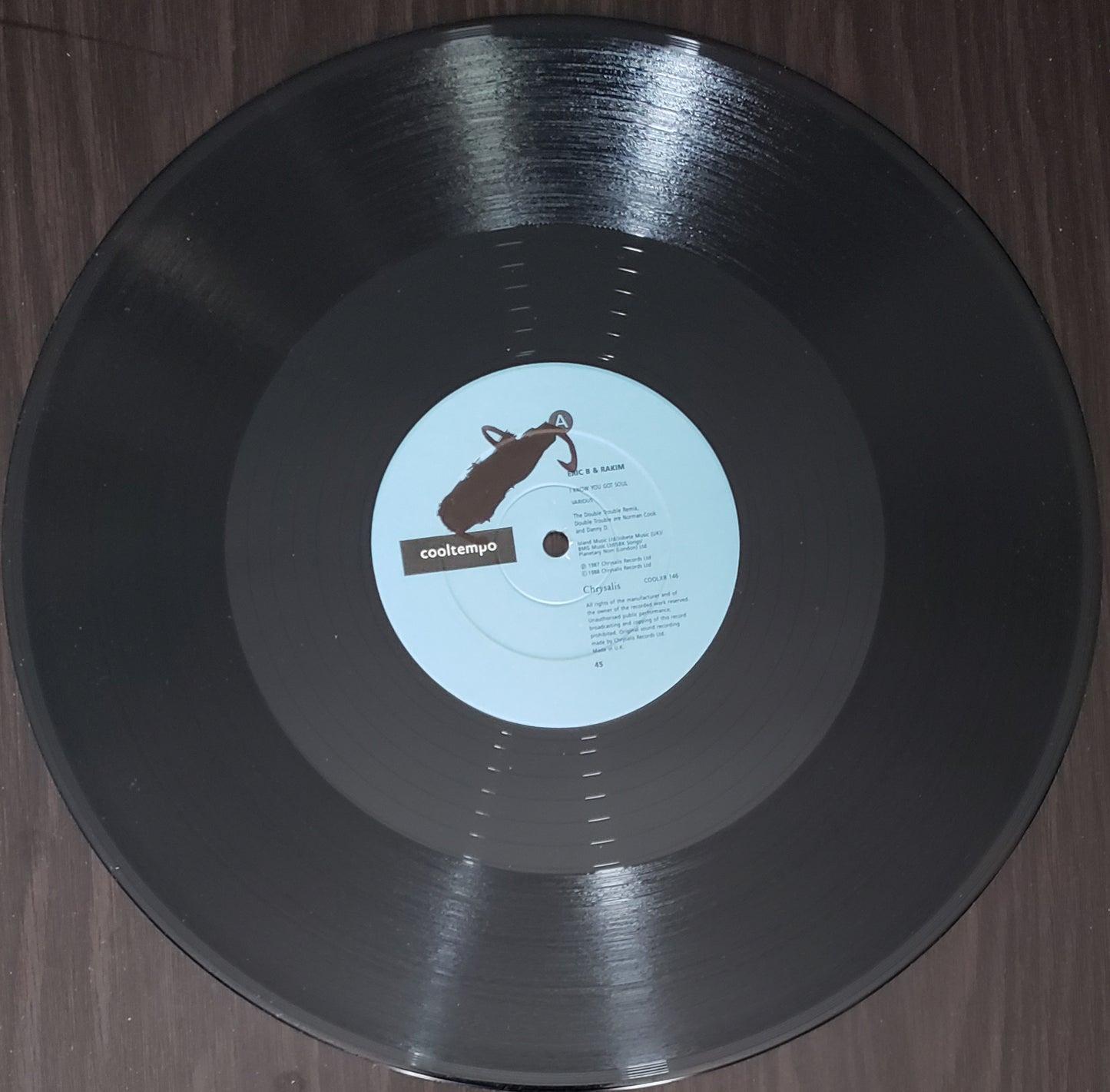 Eric B. and Rakim "I Know You Got Soul"(12' LP Vinyl) VINTAGE!!