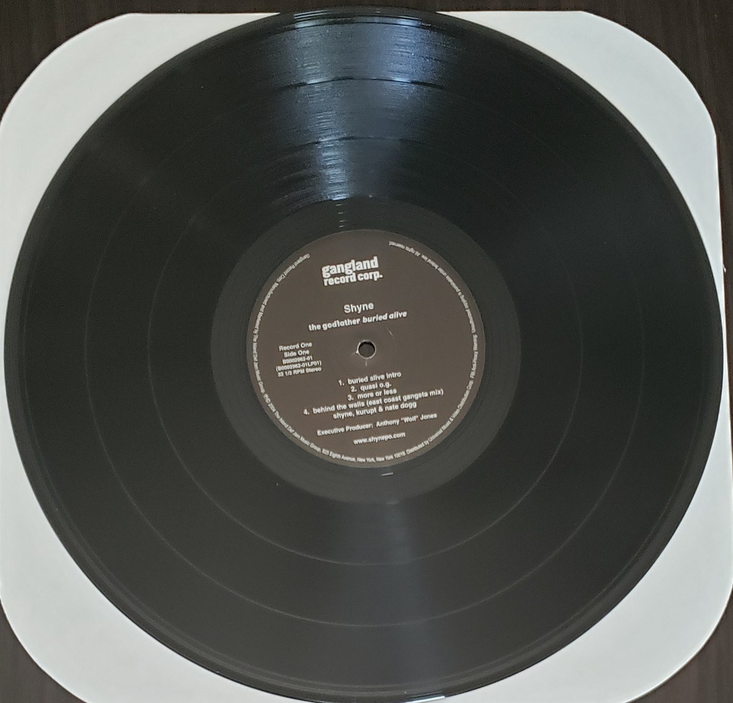 Shyne "Godfather Buried Alive" (2X LP Album)