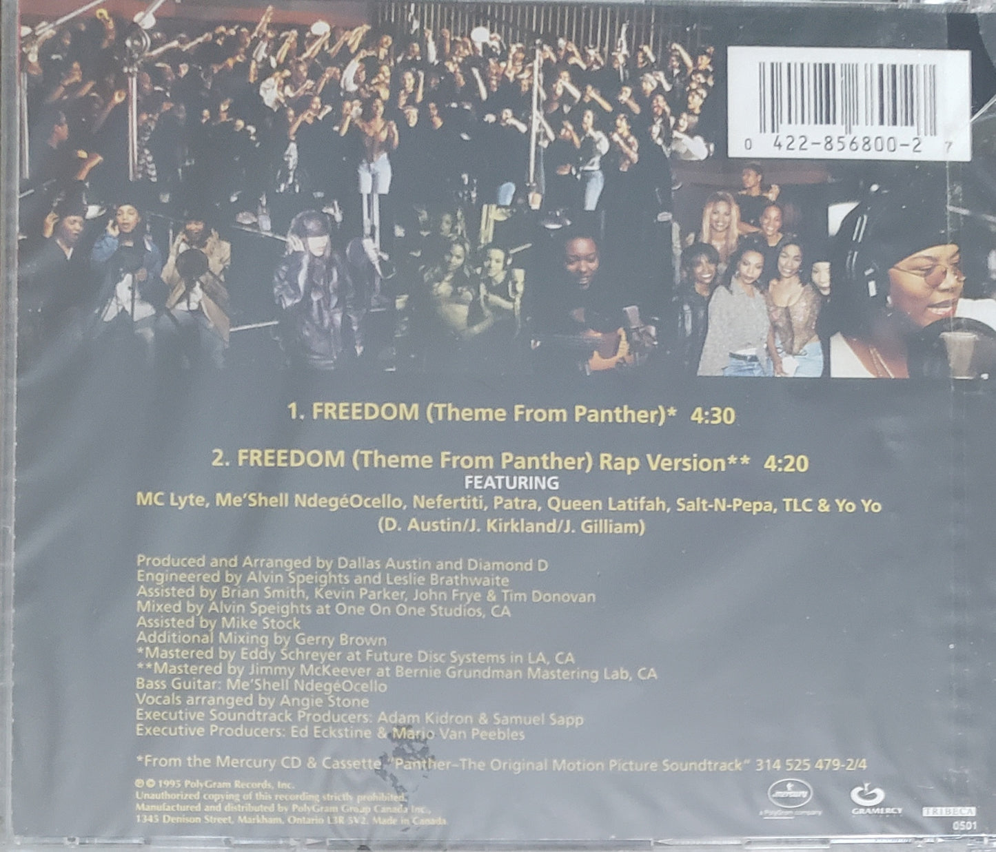 Freedom (Theme from Panther) CD