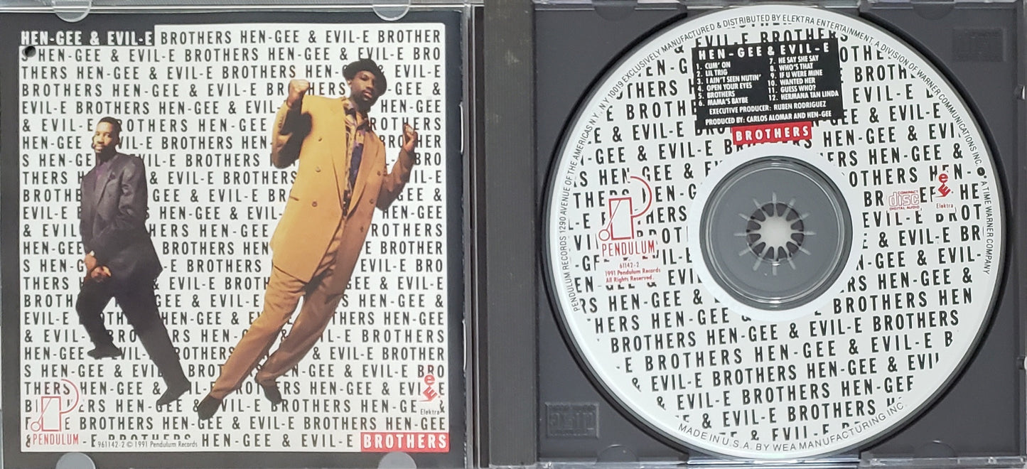 HEN-GEE & EVIL-E: Brothers (CD) VINTAGE-RARE!!!
