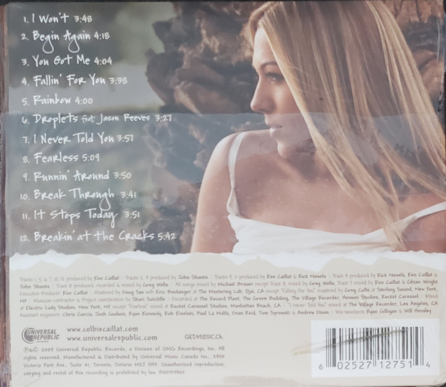 Colbie Caillat "Breakthrough" (CD)