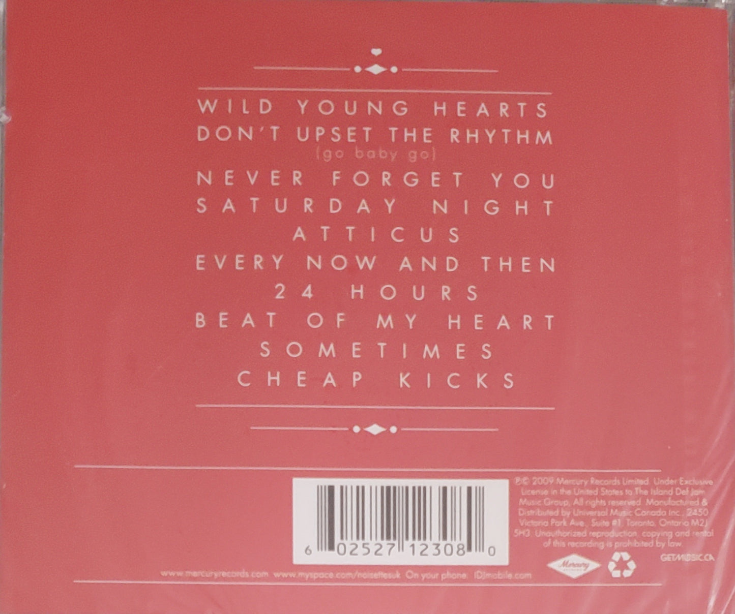 NOISETTES "Wild Young Hearts" (CD)