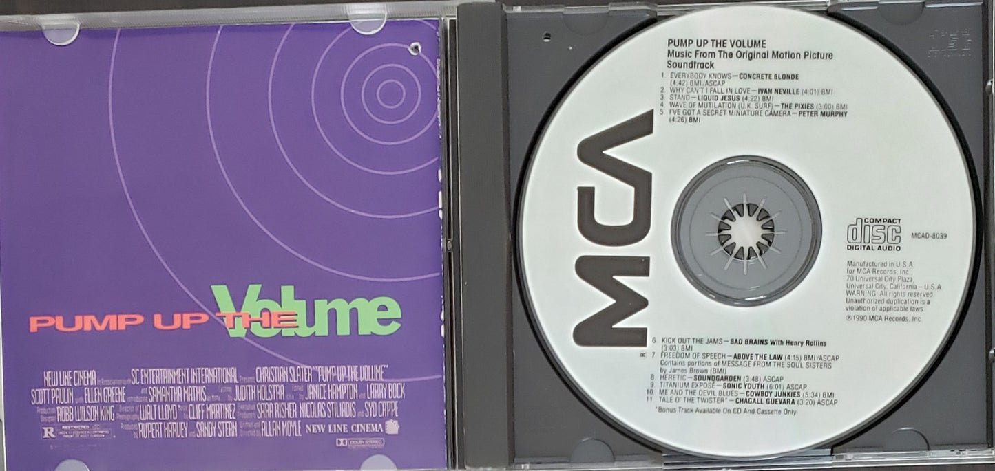 Pump Up The Volume: Music From The Original Motion Pictur (CD)