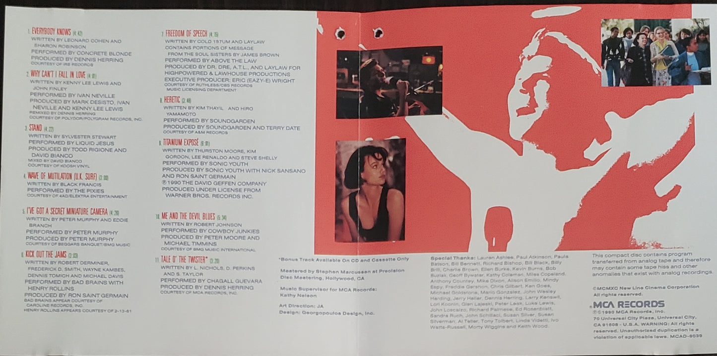 Pump Up The Volume: Music From The Original Motion Pictur (CD)