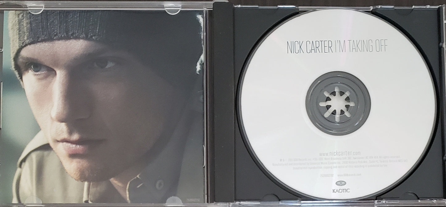 Nick Carter "I'm Taking Off" (CD Album)