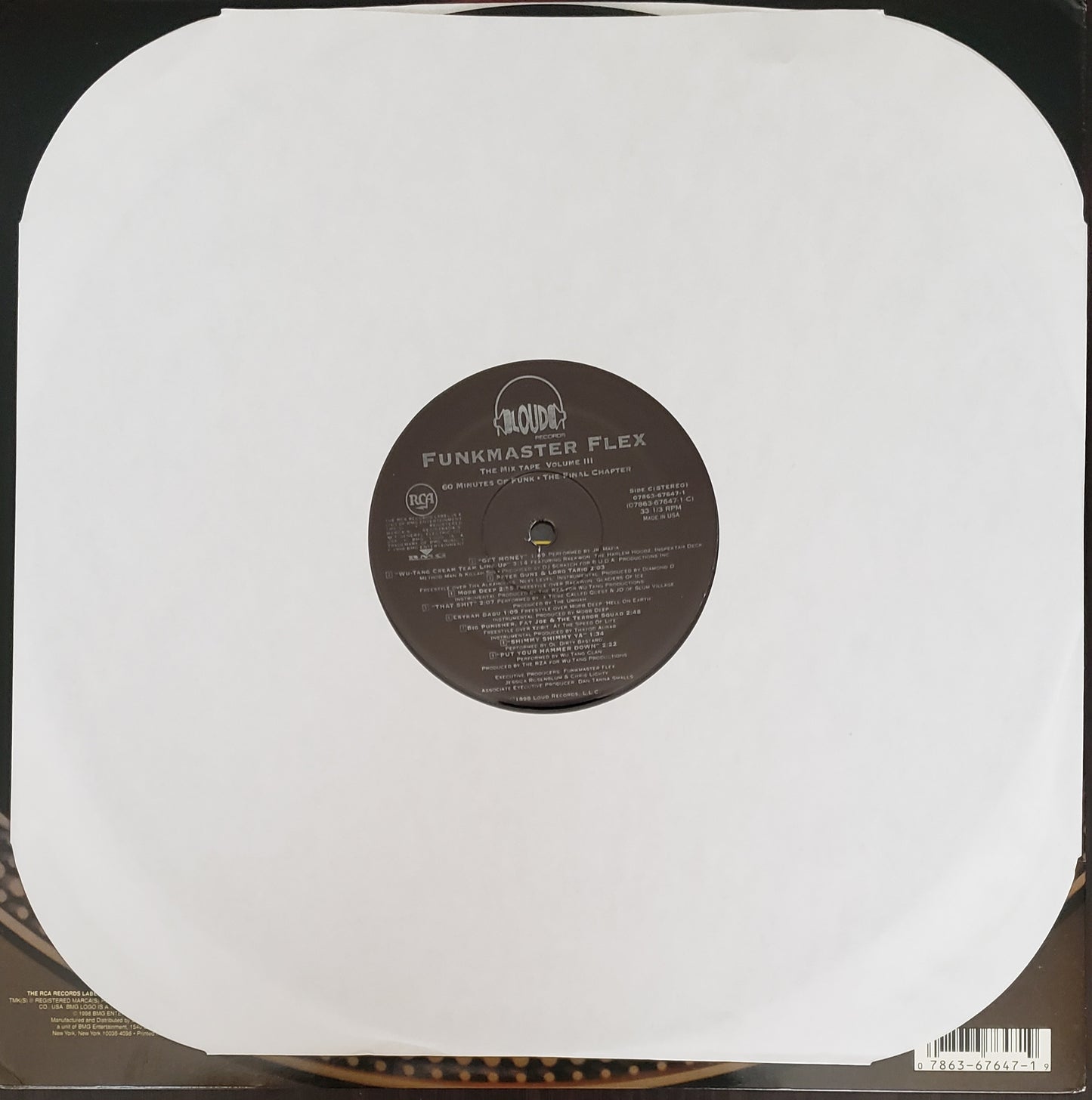 Funk Master Flex The Mix Tape Volume 3. 60 Minutes Of Funk (2X LP Vinyl)VINTAGE