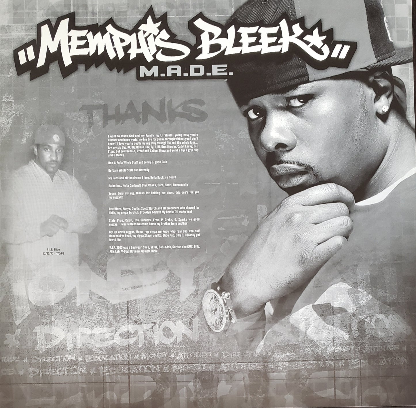 MEMPHIS BLEEK "M.A.D.E."(2X LP Vinyl)