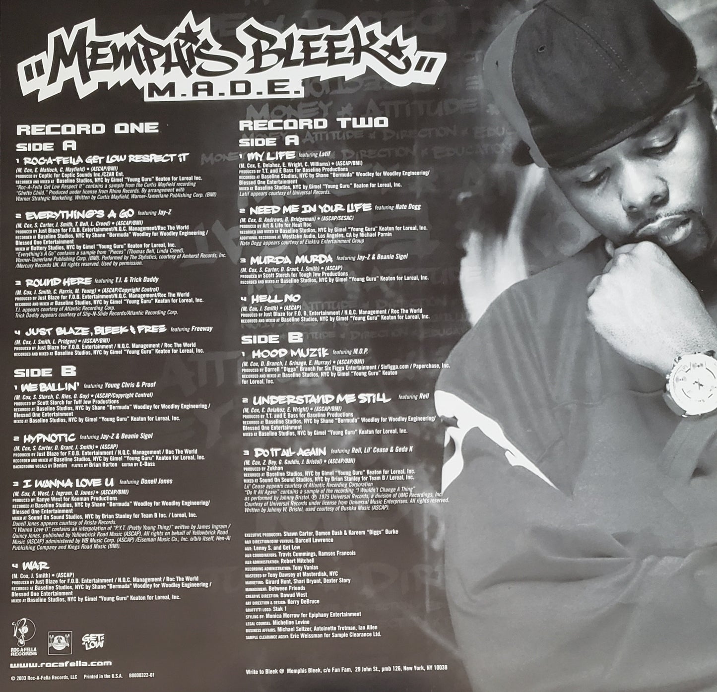 MEMPHIS BLEEK "M.A.D.E."(2X LP Vinyl)