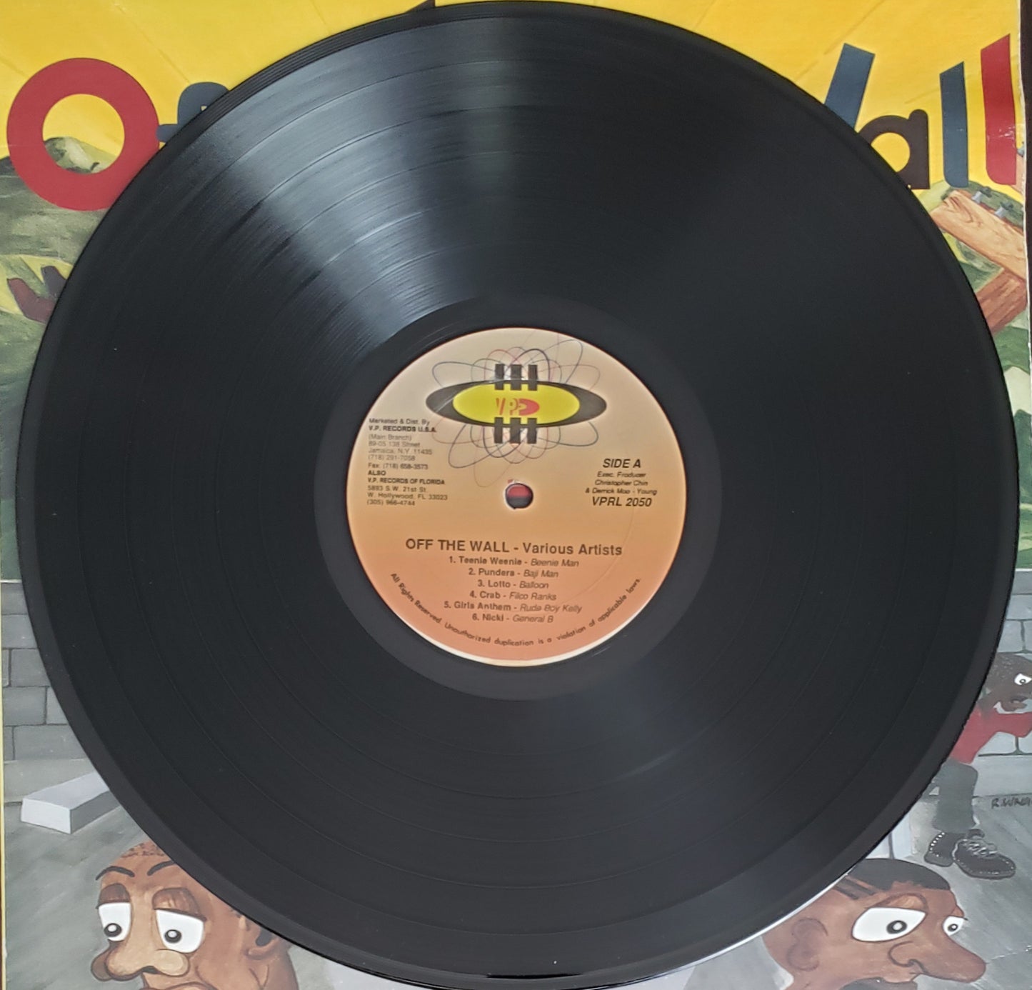 "Off The Wall" Various Artists (REGGAE Vinyl Record)