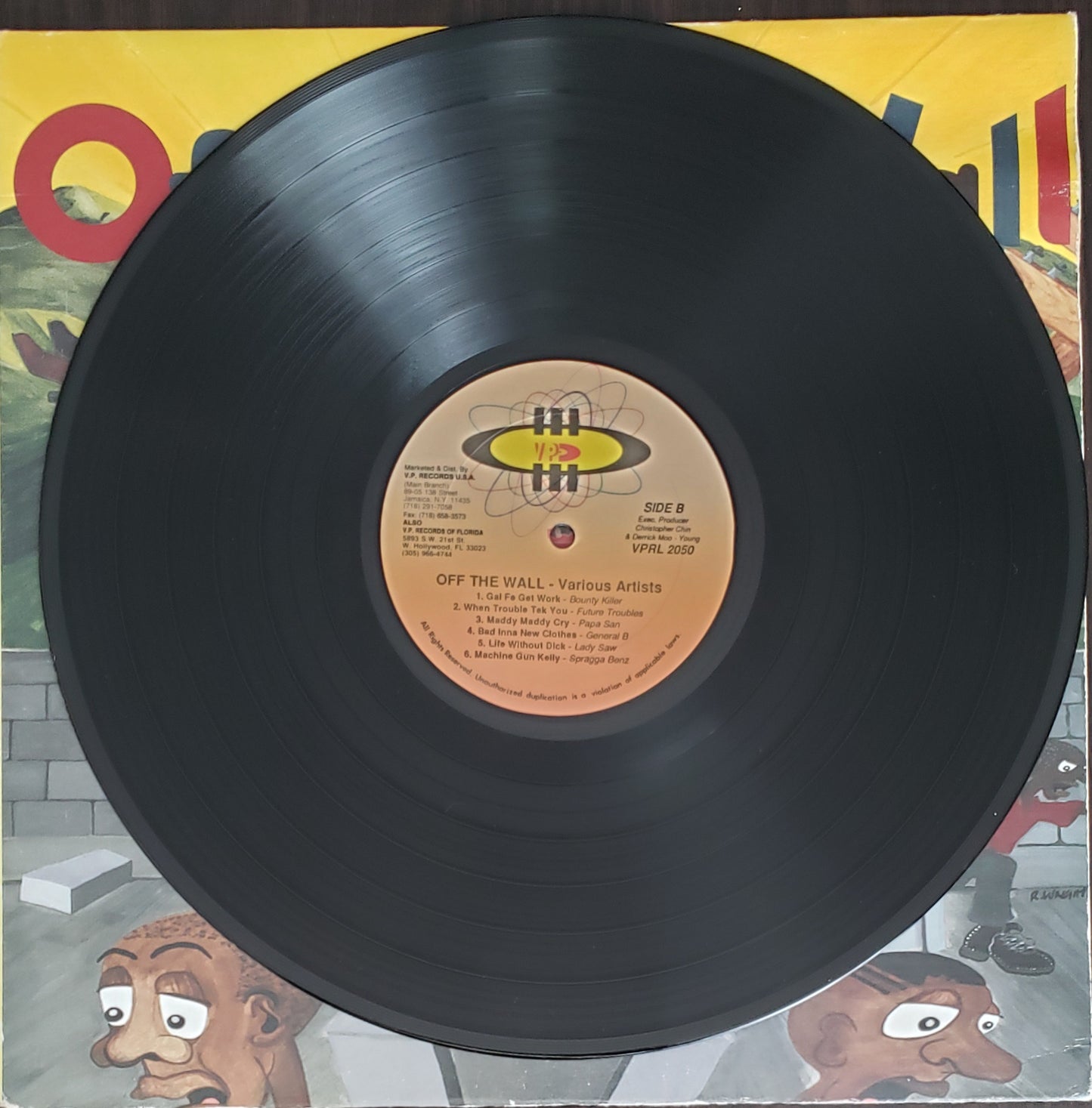 "Off The Wall" Various Artists (REGGAE Vinyl Record)