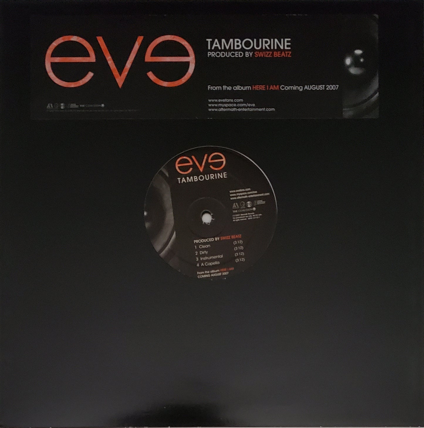 Eve "Tambourine" (12" Vinyl)RARE!!