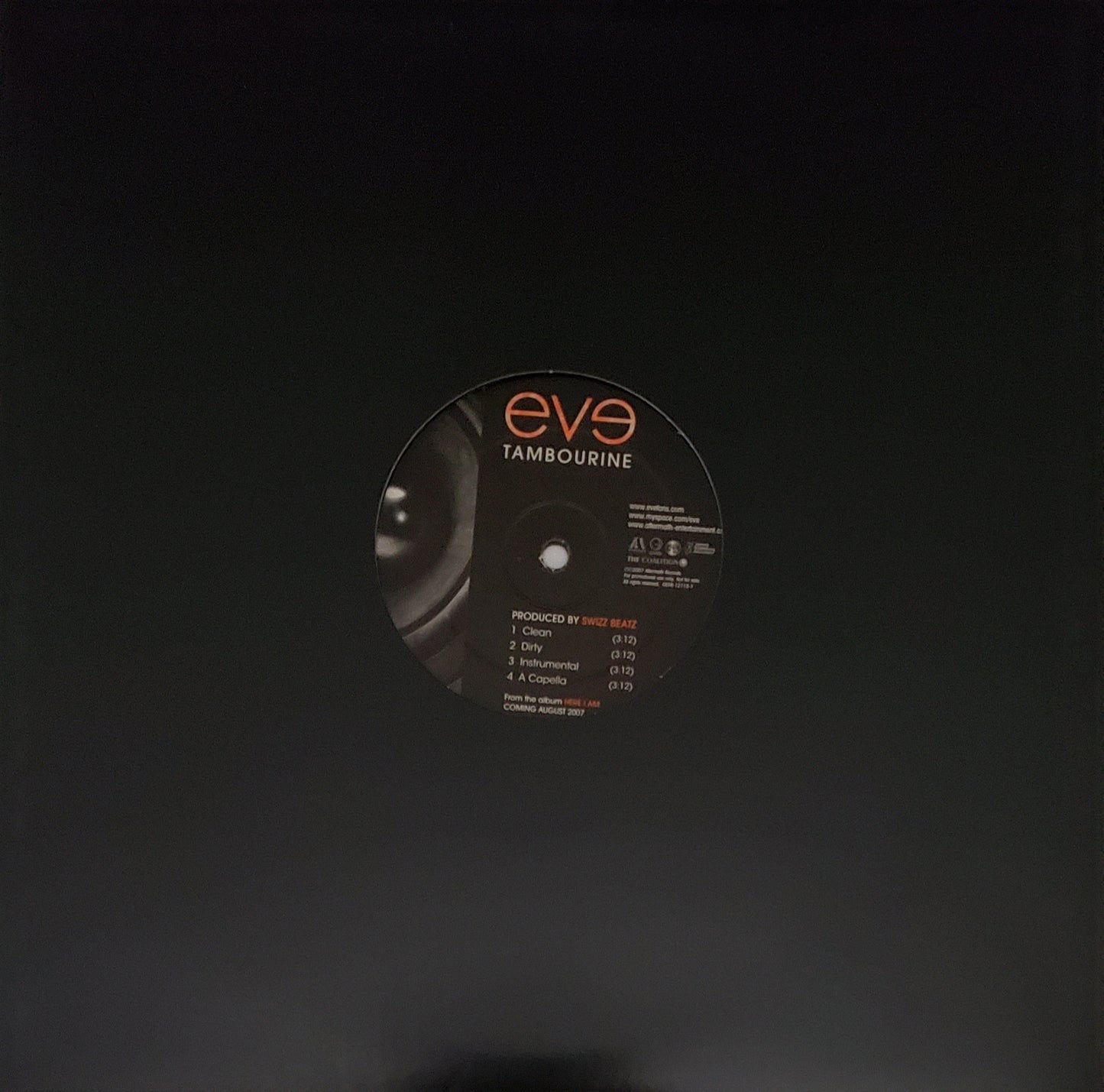 Eve "Tambourine" (12" Vinyl)RARE!!