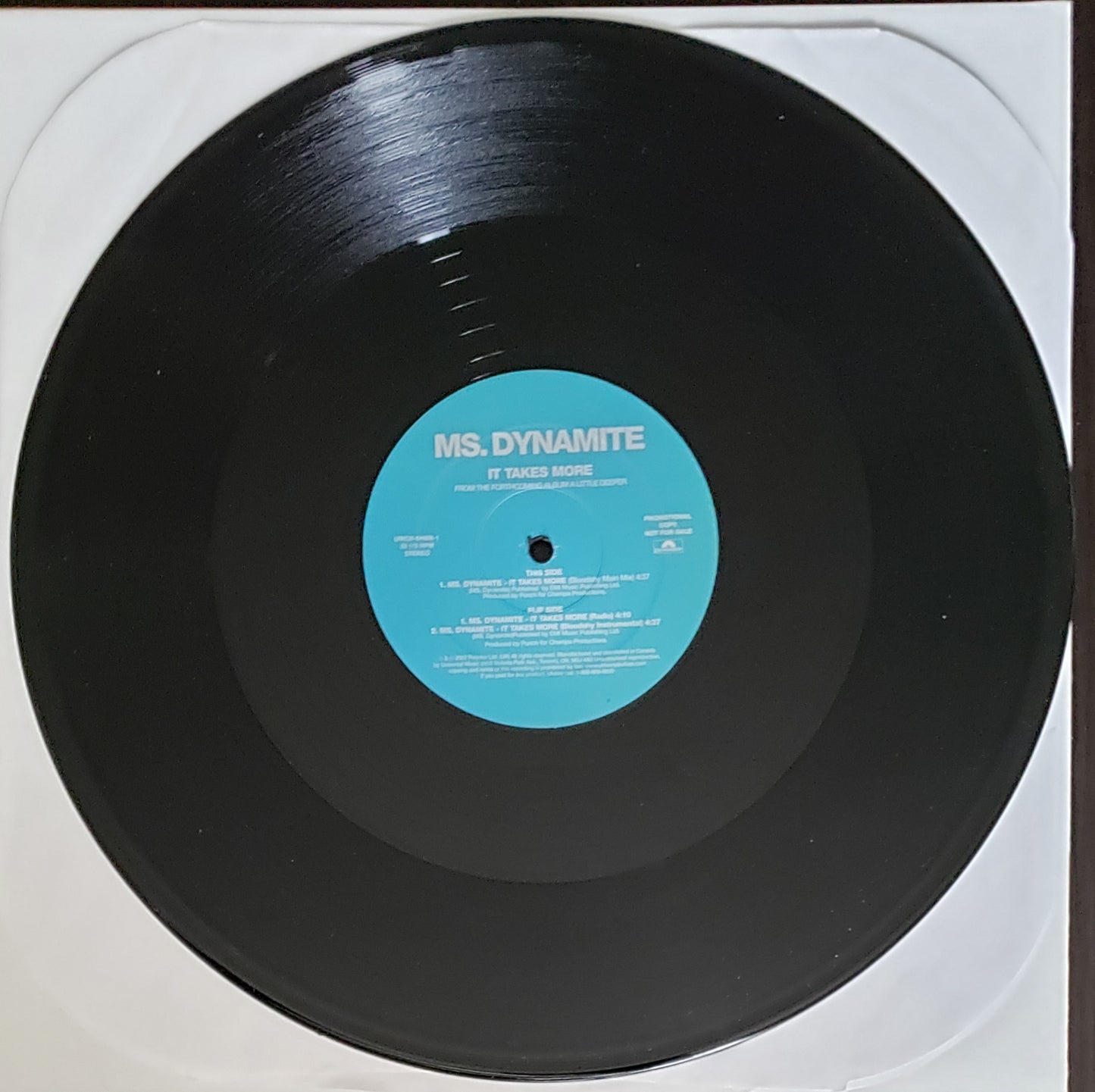 Ms Dynamite / It Takes More (12" Vinyl)RARE!!