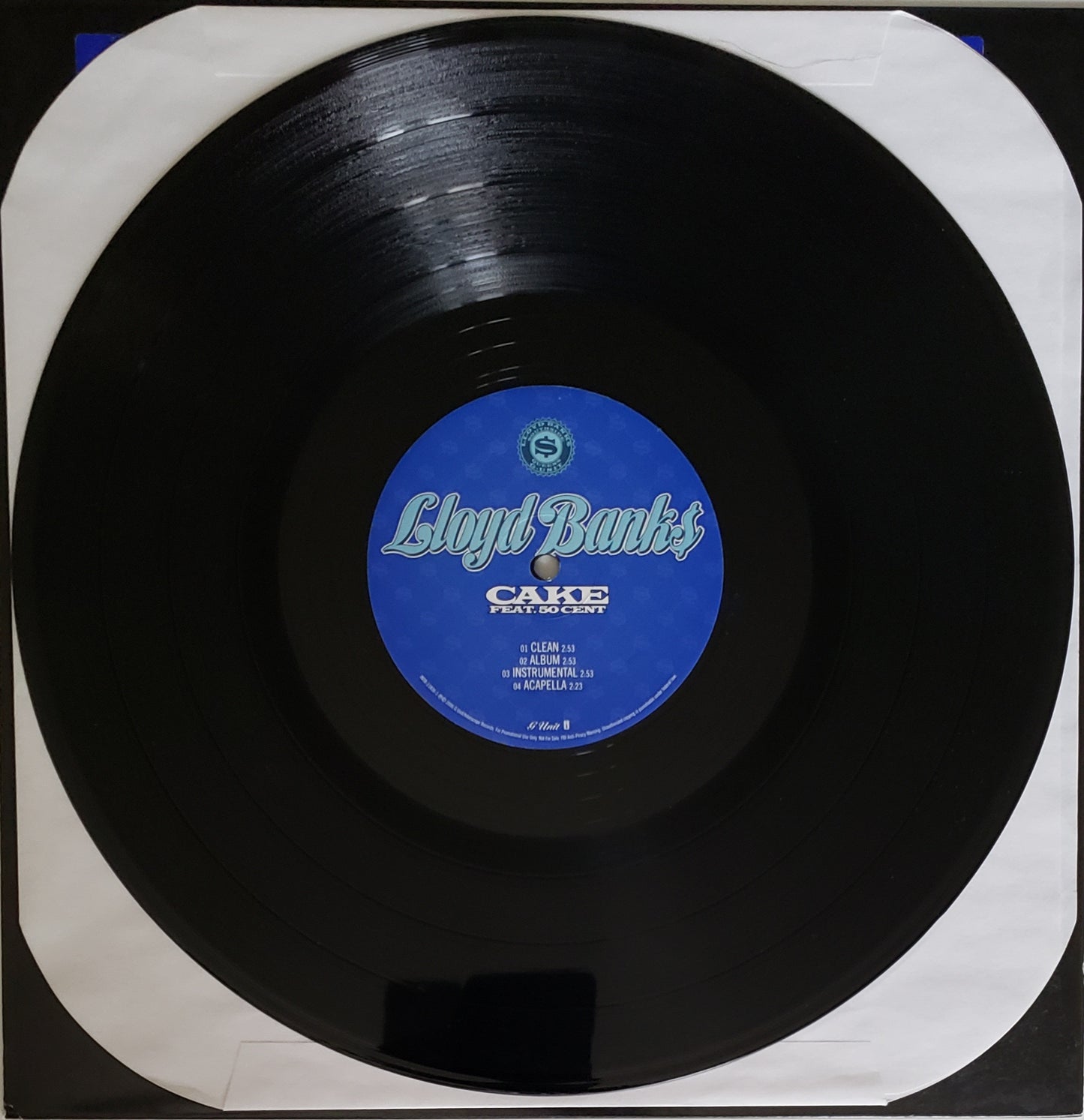 Lloyd Banks My House/Cake f/ 50 Cent (12" Vinyl)