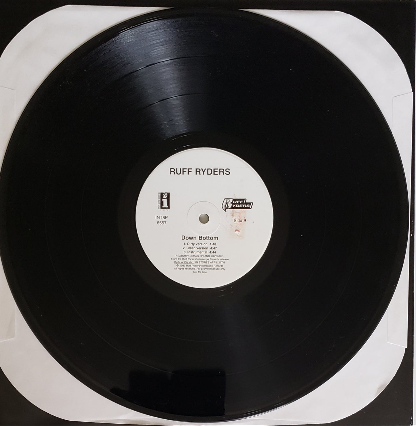 Ruff Ryders "Down Bottom" (12 Vinyl) VINTAGE!!