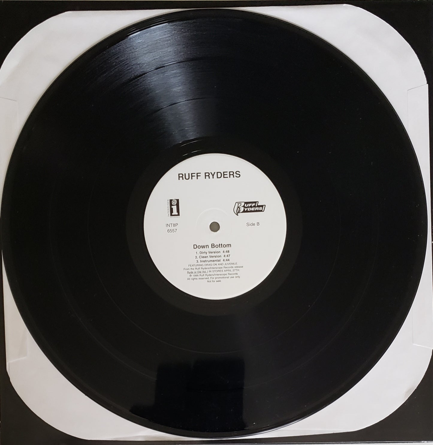 Ruff Ryders "Down Bottom" (12 Vinyl) VINTAGE!!