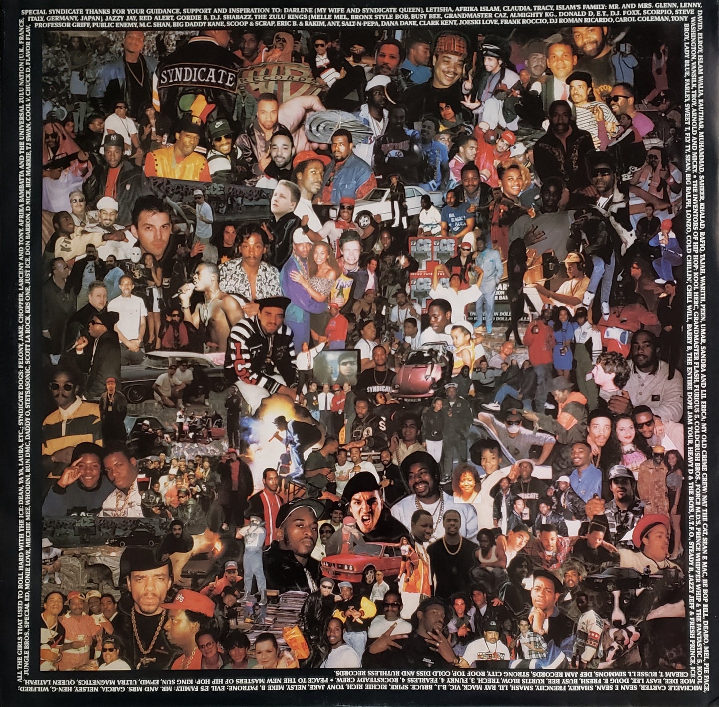 ICE-T "The Iceburg / Freedom Of Speech"Just Watch What You Say (LP Vinyl Album)Vintage!!