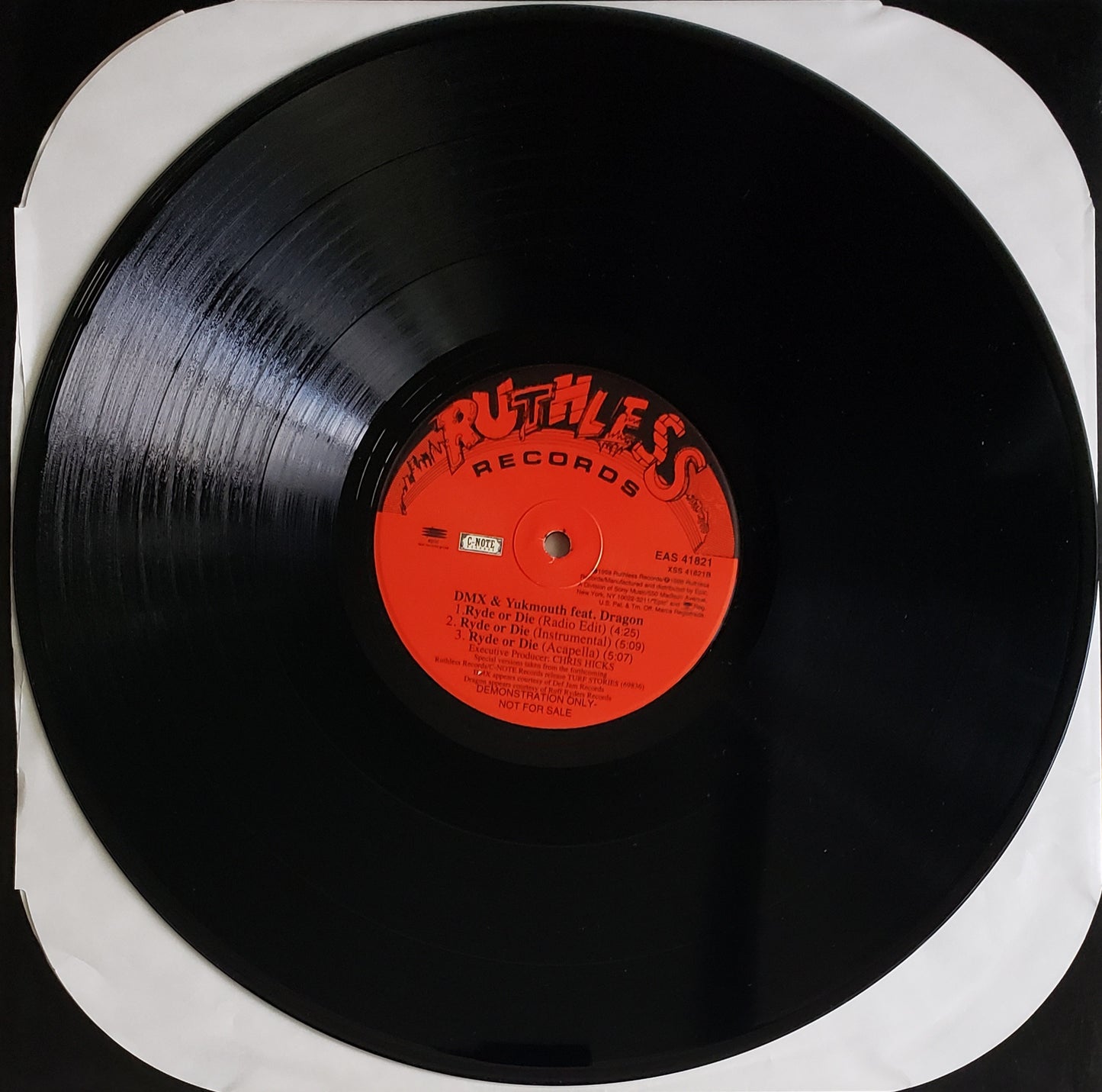 Nitro & Big Buccet / DMX & Yukmouth feat. Dragon* - Hennessey / Ryde Or Die (12" Vinyl)