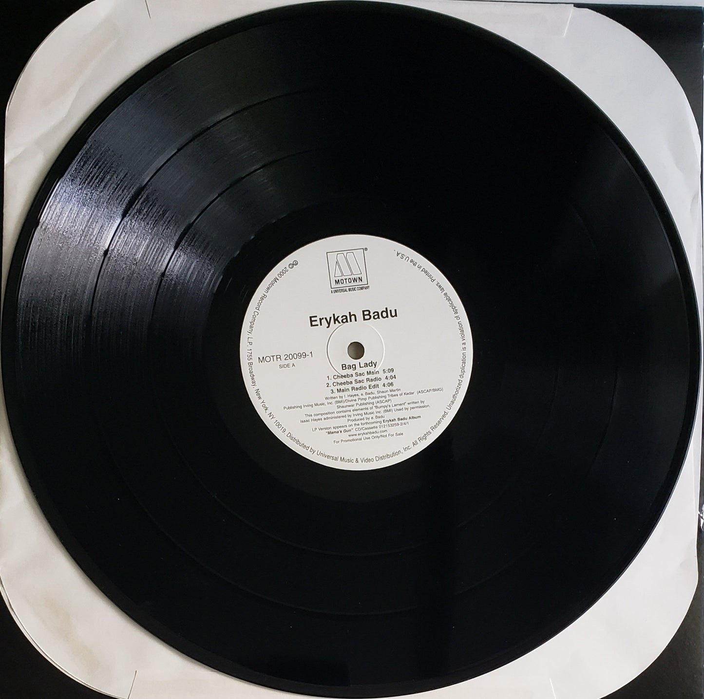 Erykah Badu "Bag Lady" (12"Vinyl)