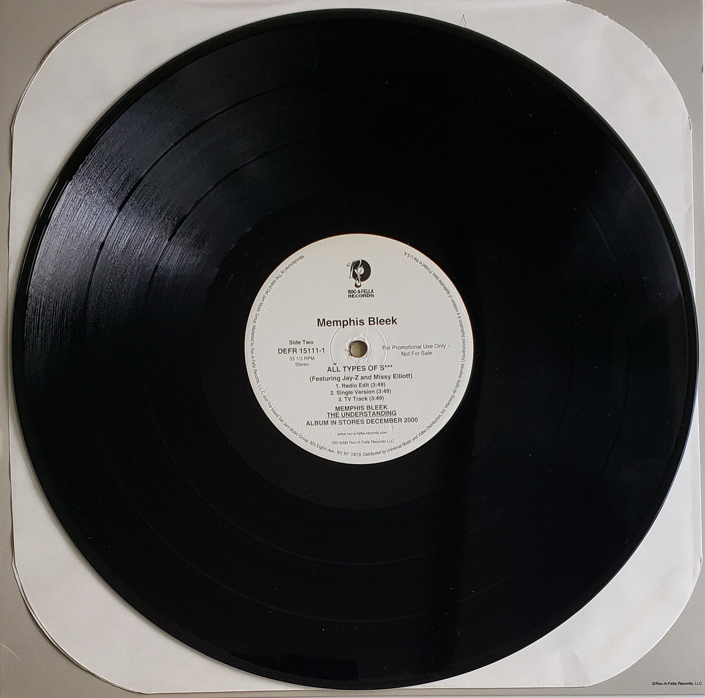 Memphis Bleek featuring Jay-Z Missy Elliot" Is That Your Chick" (12" Vinyl)ORIGINAL!1