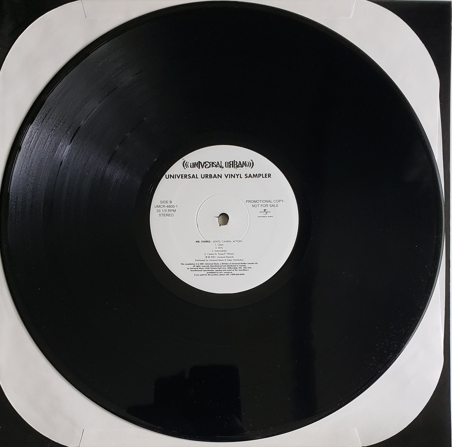 Universal Urban Vinyl Sampler/Mr Cheeks,Ludacris "Fatty Girl /Lights, Camera, Action!" (12" Vinyl)