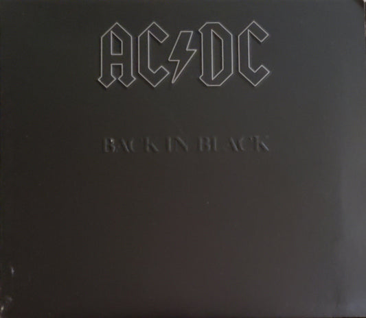 AC/DC  "BACK IN BLACK" (CD) VINTAGE/SALE!!!