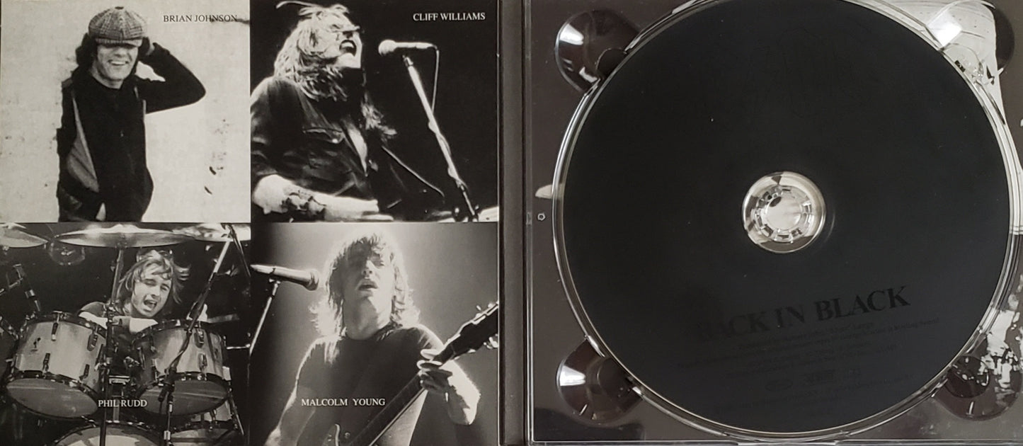 AC/DC "BACK IN BLACK" (CD) VINTAGE