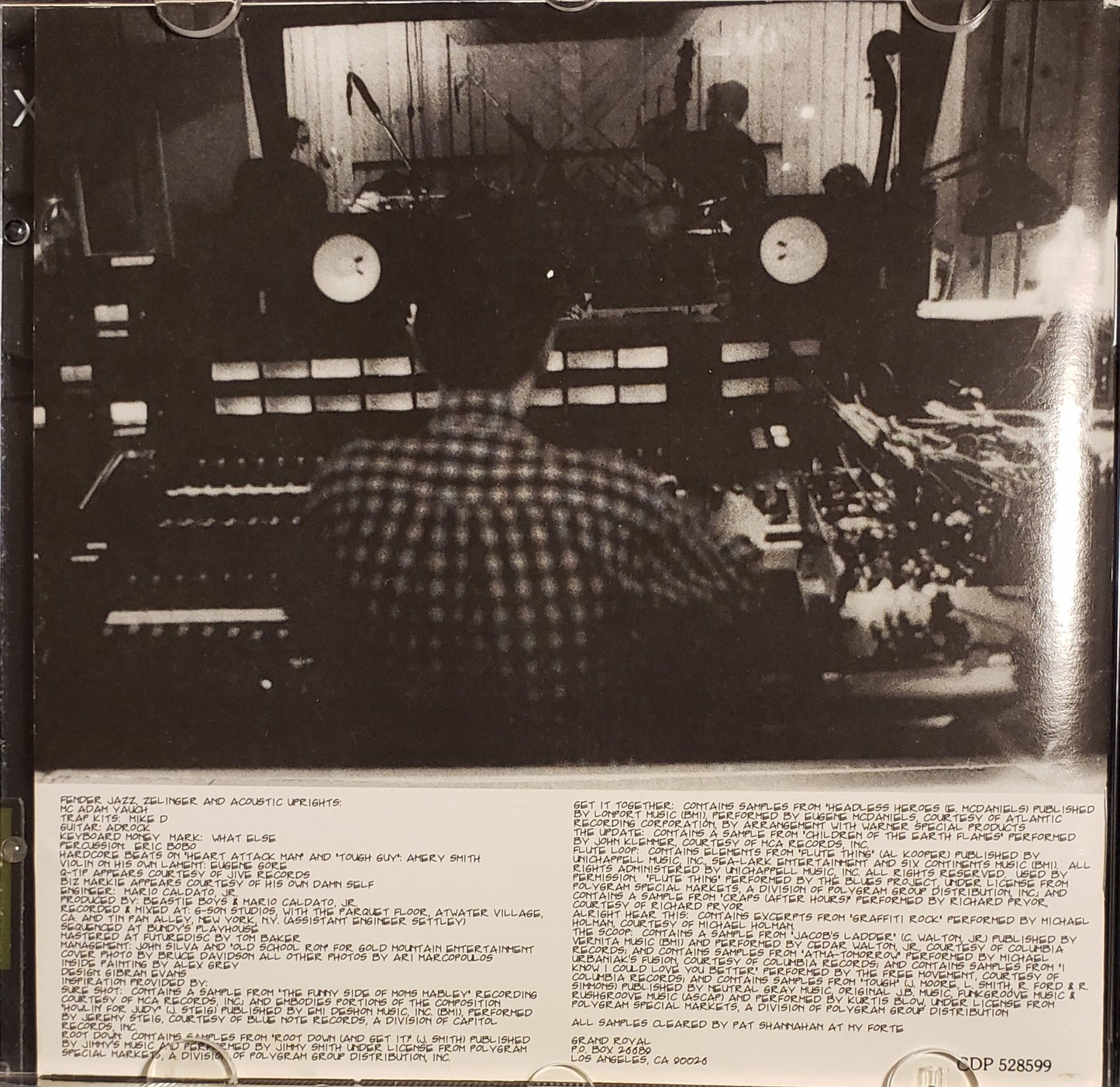 Beastie Boys"Ill Communication"(CD)