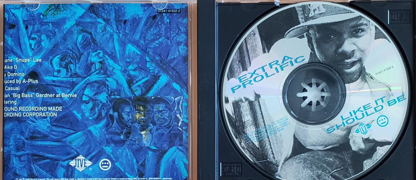 EXTRA PROLIFIC "Like It Should Be" RARE CD!!!