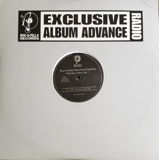 Roc-A-Fella Records Presents "The Roc Files Vol.1" (2X LP Vinyl Album)