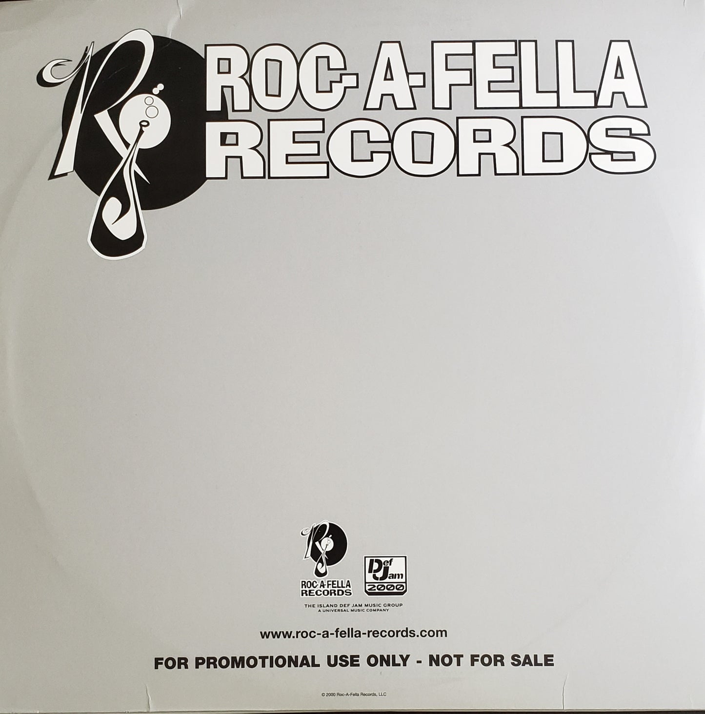 Roc-A-Fella Records Presents "The Roc Files Vol.1" (2X LP Vinyl Album)
