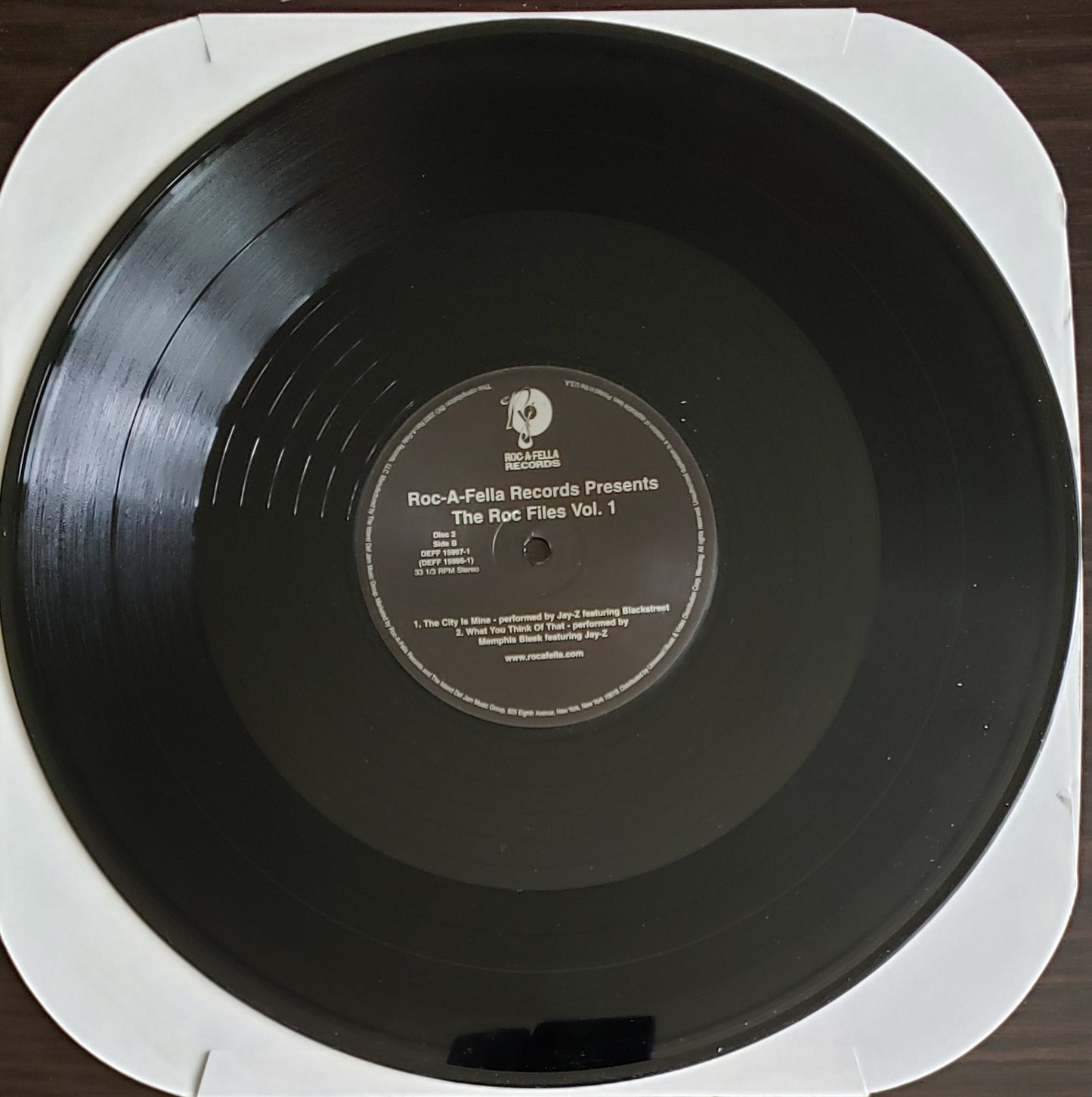 Roc-A-Fella Records Presents "The Roc Files Vol.1" (2X LP Vinyl Album)