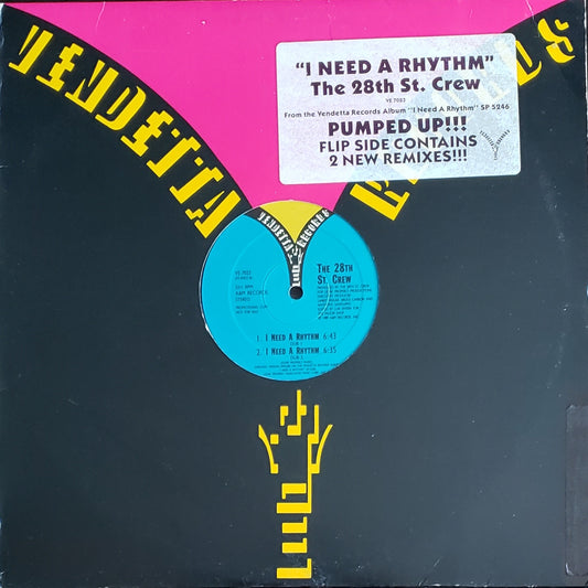The 28th St. Crew "I Need A Rhythm" (LP Vinyl) Vintage House