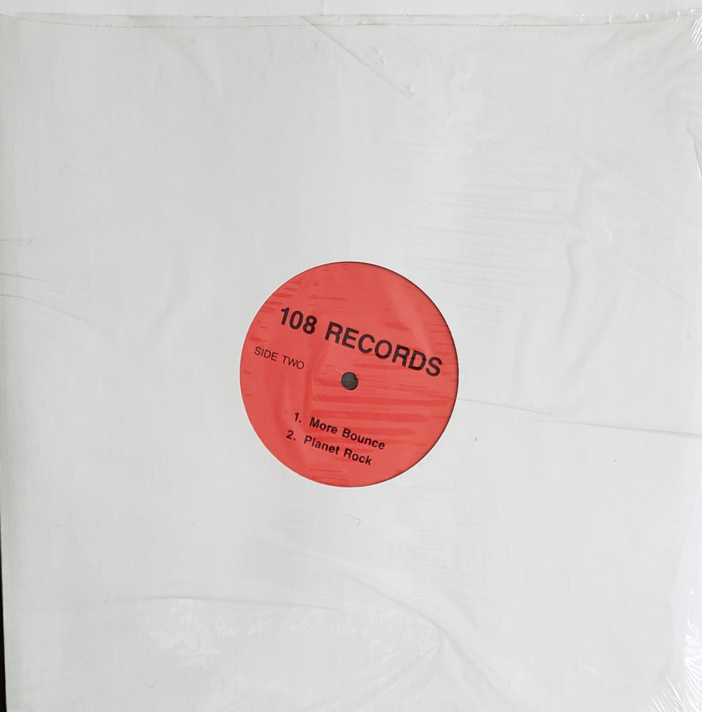 108 RECORDS TEARS "Tears/Twilight/More Bounce/Planet Rock(12" Vinyl)