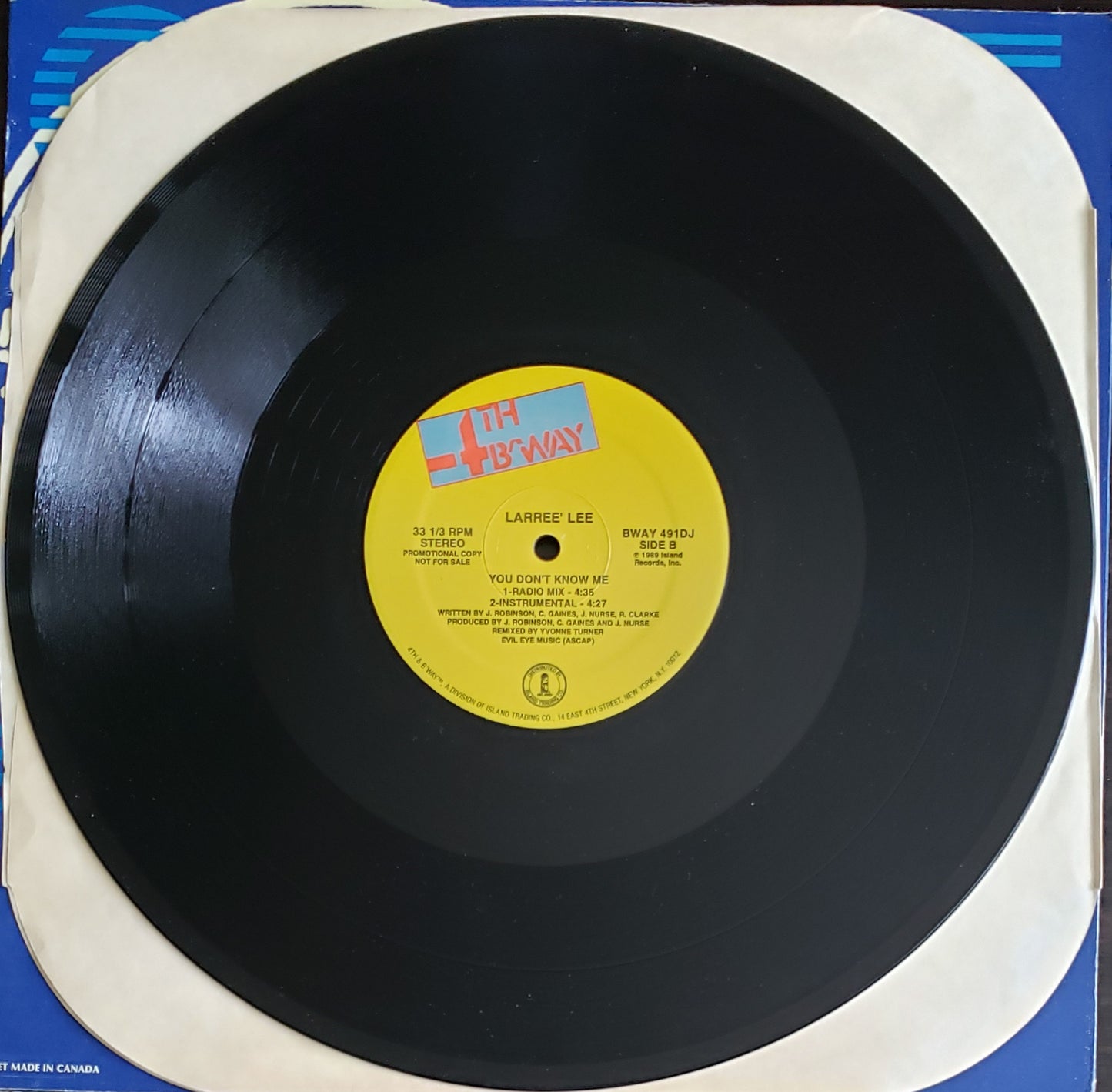 LARREE LEE'~You Don't Know Me (Vinyl LP) Vintage House