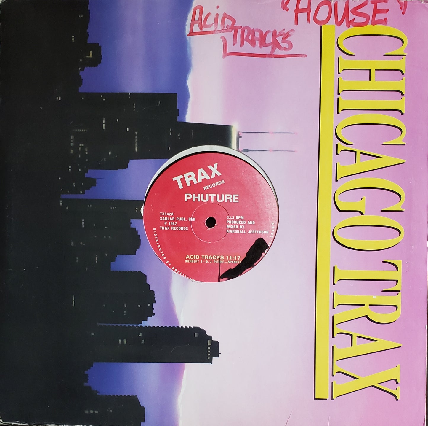 Phuture-Acid Tracks/Phuture Jacks/Your Only Friend (12"Vinyl) Vintage House-RARE!!