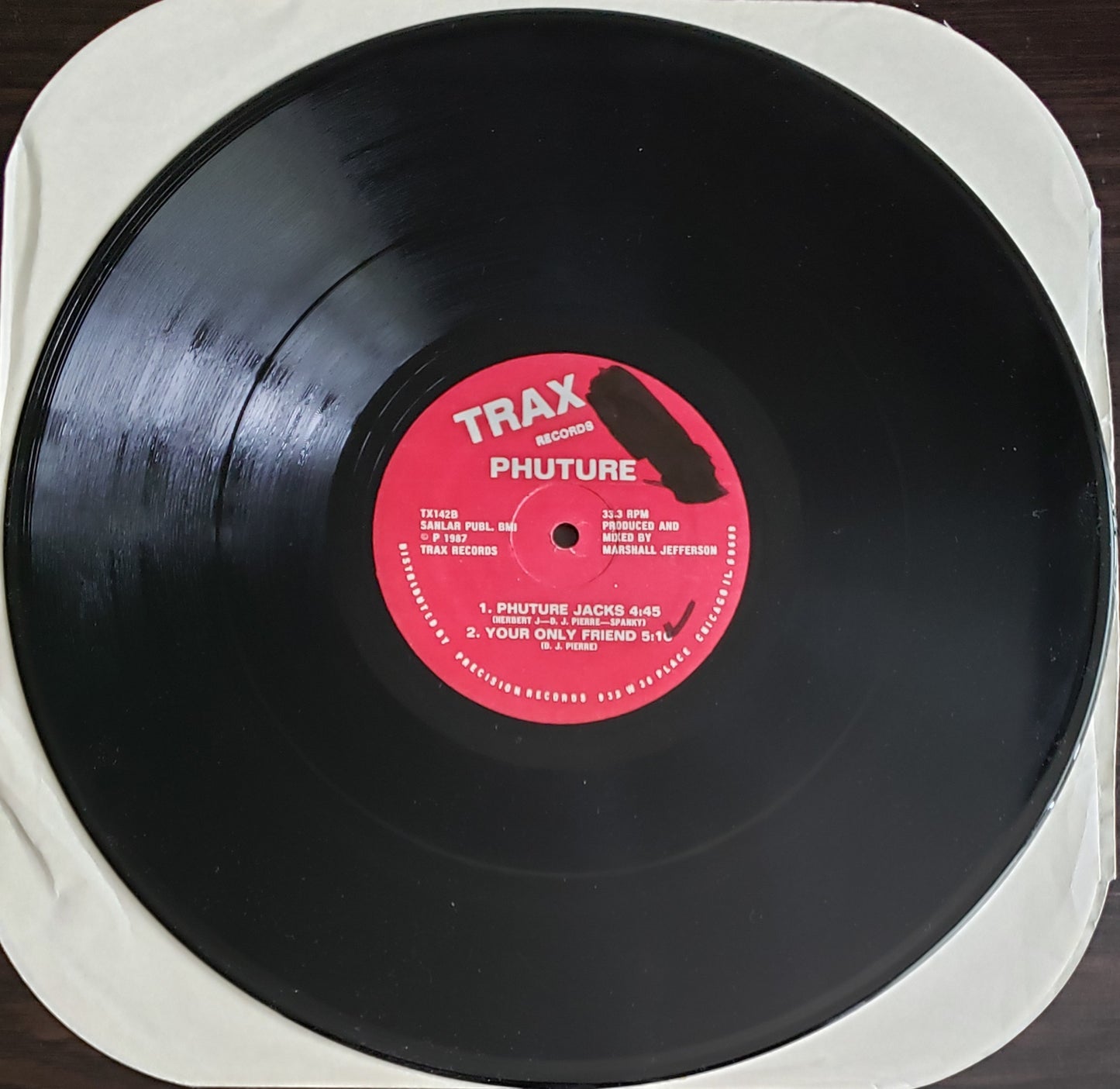 Phuture-Acid Tracks/Phuture Jacks/Your Only Friend (12"Vinyl) Vintage House-RARE!!